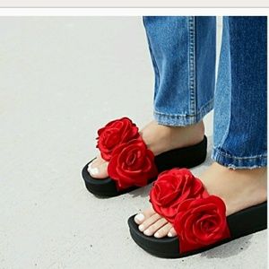 ISO Jeffrey Campbell Eddie Rose Sandal Sz 9